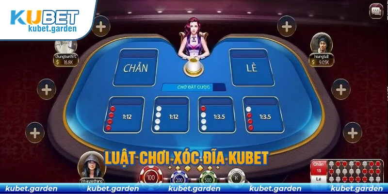 Luật chơi xóc đĩa Kubet cực dễ hiểu